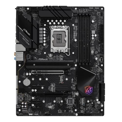 Asrock Z690 PHANTOM GAMING RIPTIDE, Intel Z690, 1700, ATX, 4 DDR4, HDMI, 2.5GB LAN, PCIe5, RGB, 3x M.2