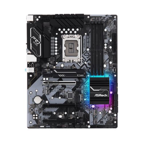 Asrock Z690 PRO RS, Intel Z690, 1700, ATX, 4 DDR4, HDMI, DP, 2.5G LAN, PCIe5, RGB, 3x M.2