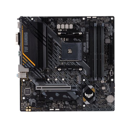 Asus TUF GAMING B550M-E, AMD B550, AM4, Micro ATX, 4 DDR4, VGA, HDMI, DP, 2x M.2