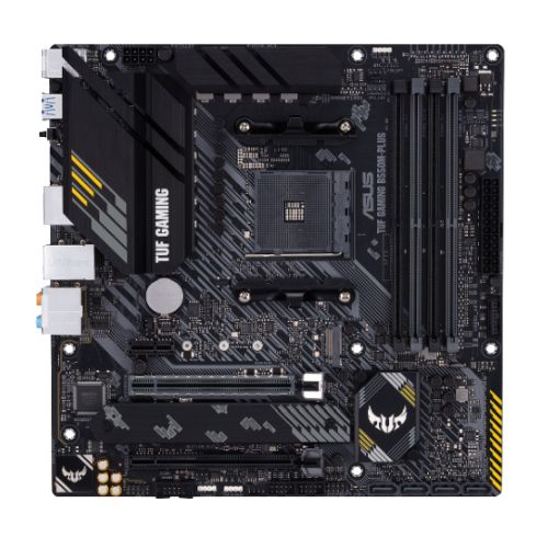 Asus TUF GAMING B550M-PLUS, AMD B550, AM4, Micro ATX, 4 DDR4, HDMI, DP, XFire, 2.5GB LAN, PCIe4, M.2