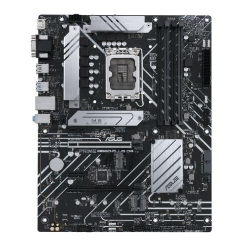 Asus PRIME B660-PLUS D4, Intel B660, 1700, ATX, 4 DDR4, VGA, HDMI, DP, 2.5GB LAN, PCIe4, 3x M.2