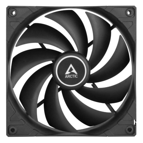 Arctic F14 14cm PWM PST CO Case Fan for Continuous Operation, Black, Dual Ball Bearing, 200-1350 RPM