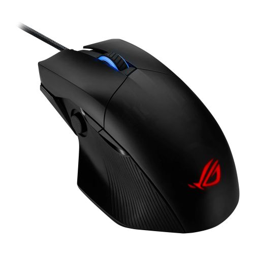 Asus ROG Chakram Core Wired Gaming Mouse, 16000 DPI, Programmable Joystick, Screw-less Design, RGB Lighting