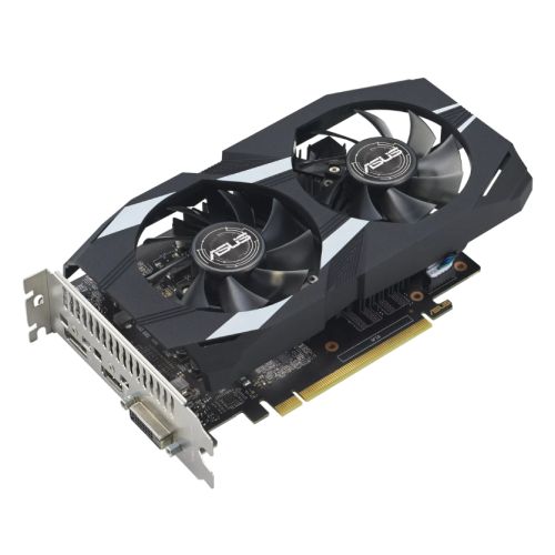 Asus DUAL GTX1650 OC, 4GB DDR6, DVI, HDMI, DP, 1785MHz Clock, Overclocked