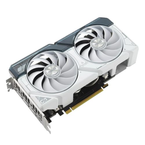 Asus DUAL RTX4060 Ti White OC, PCIe4, 8GB DDR6, HDMI, 3 DP, 2595MHz Clock, Overclocked