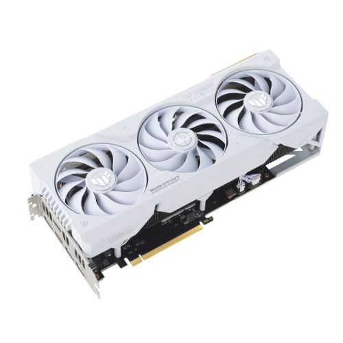 Asus TUF GAMING RTX4070 Ti White OC, PCIe4, 12GB DDR6X, 2 HDMI, 3 DP, 2760MHz Clock, RGB Lighting, Overclocked