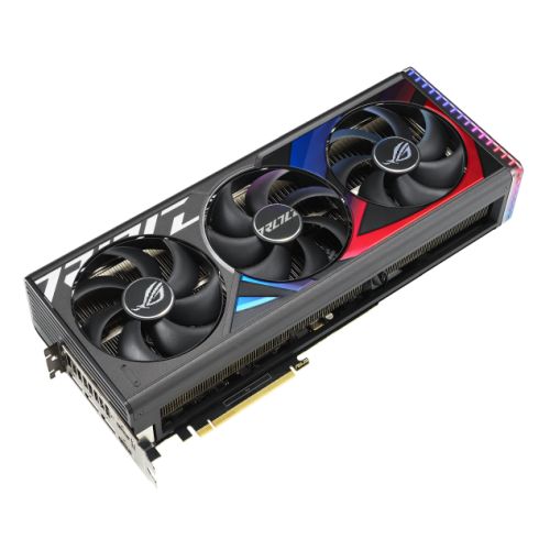 Asus ROG STRIX RTX4080 SUPER OC, PCIe4, 16GB DDR6X, 2 HDMI, 3 DP, 2670MHz Clock, RGB Lighting, Overclocked