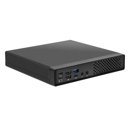 Asrock Jupiter H610 Mini Desktop Barebone PC, LGA1700 (H610), DDR4 SO-DIMM, 2.5", M.2, HDMI, 2x DP, USB-C, COM Port, VESA - No CPU, RAM, HDD or O/S