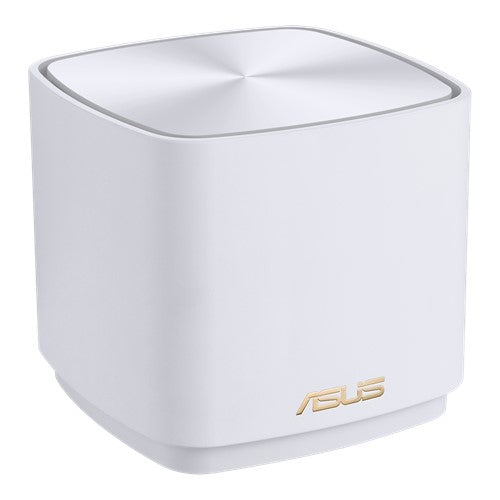 Asus (ZenWiFi AX Mini (XD4)) AX1800 Wireless Dual Band Mesh Wi-Fi 6 Mini System, Single, AiMesh, AiProtection, White