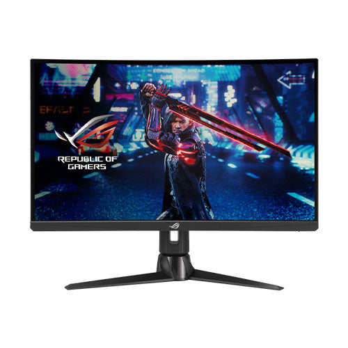 Asus 27" ROG STRIX 2K QHD Curved Gaming Monitor (XG27AQV), Fast IPS, 2560 x 1440, 1ms, USB, 170Hz, DisplayHDR 400, VESA