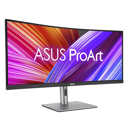 Asus ProArt Display 34" Ultra-wide Curved Professional Monitor (PA34VCNV), IPS, 21:9, 3440 x 1440, 100% sRGB, 60Hz, USB-C, RJ45, VESA