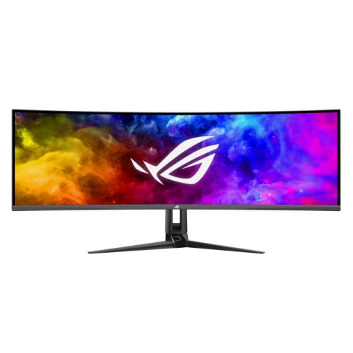 Asus 49" ROG Swift OLED Super Ultrawide Curved Gaming Monitor (PG49WCD), 5120 x 1440, 0.03ms, 144Hz, G-Sync, Heatsink, Smart KVM, RGB, VESA