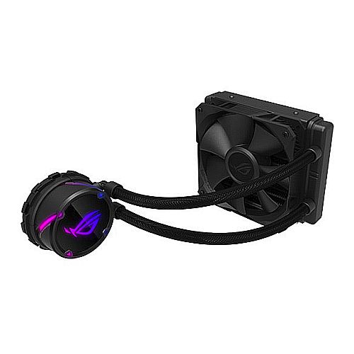 Asus ROG STRIX LC120 120mm Liquid CPU Cooler, 1 x 12cm PWM Fan, RGB