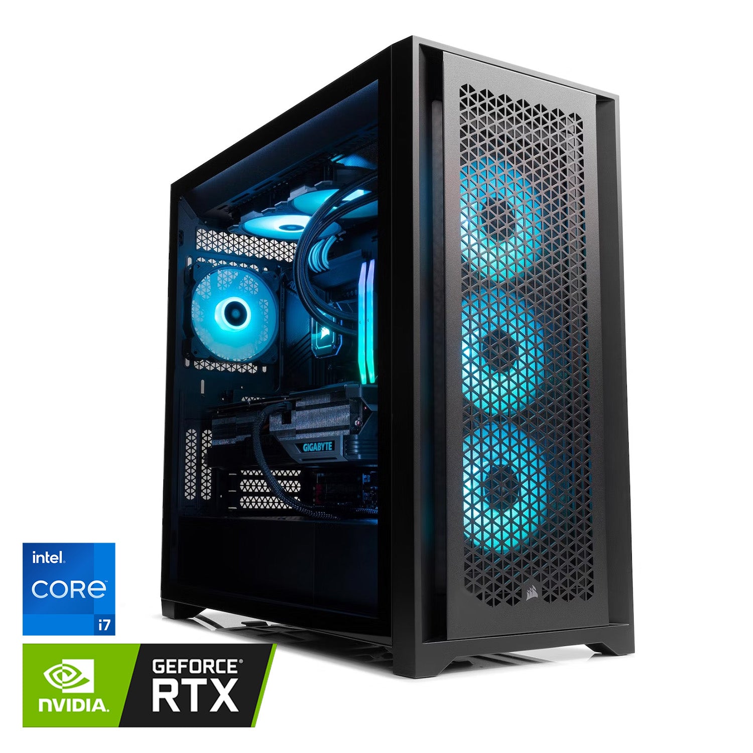 OVERCLOCK Riptide Gaming PC - Intel Core i9 14900K, Nvidia RTX 4090 24GB GDDR6X, 32GB 6000MHz, 1 TB SSD,  Windows 11 Pro